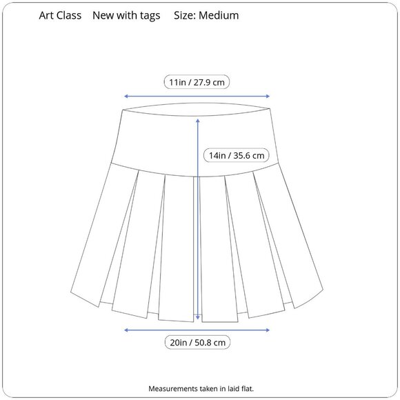 Art Class Junior Purple Floral Print Mini Skirt With Elastic Waistband Medium - Picture 4 of 10